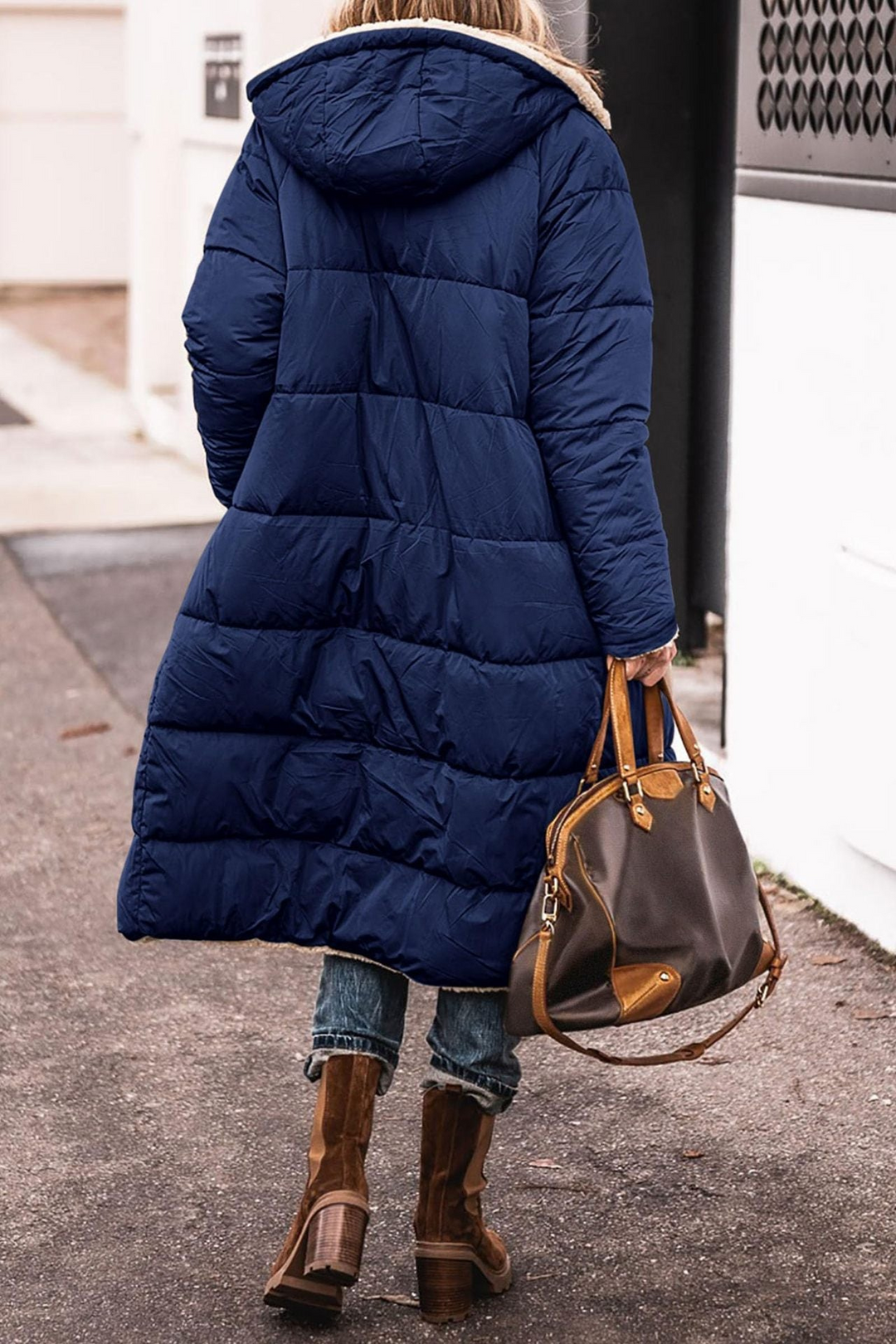 Dorothy - Cozy Reversible Coat for Women