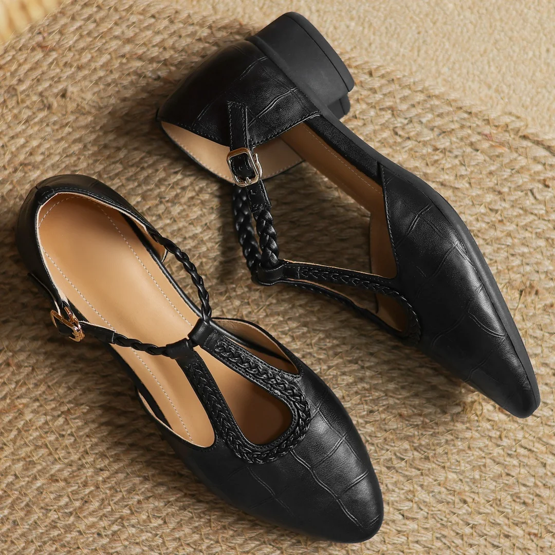 Emily™ - Kepa Leather Mary Janes
