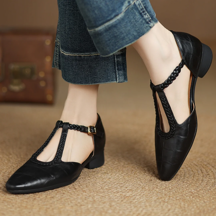 Emily™ - Kepa Leather Mary Janes
