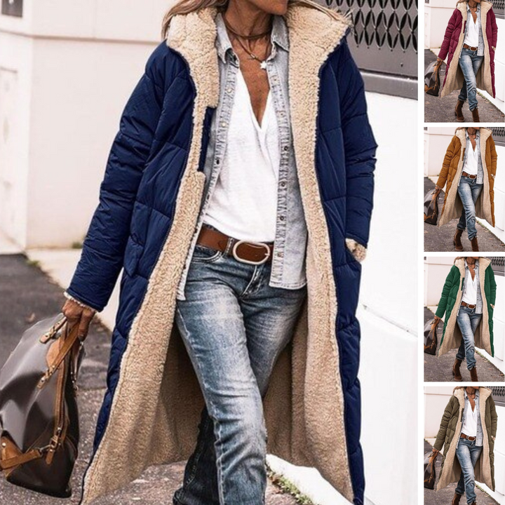 Dorothy - Cozy Reversible Coat for Women