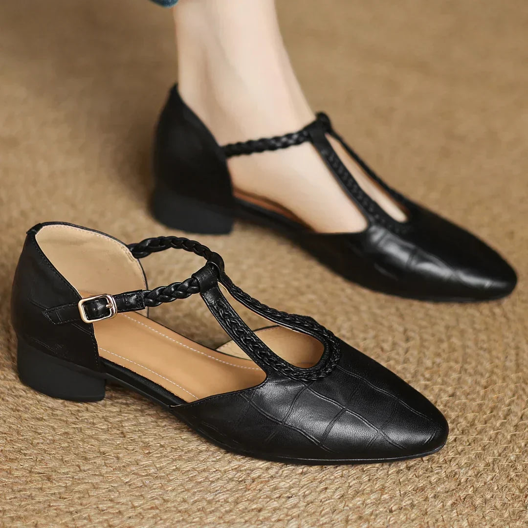 Emily™ - Kepa Leather Mary Janes