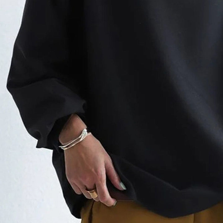Hilda™ – High-Neck Soft Knit Top