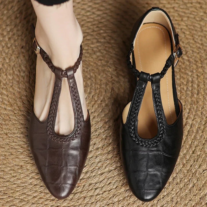 Emily™ - Kepa Leather Mary Janes