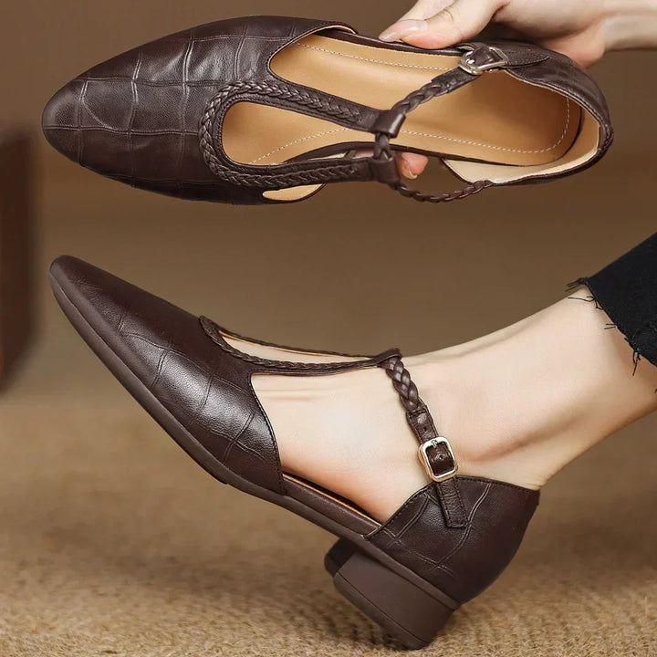 Emily™ - Kepa Leather Mary Janes