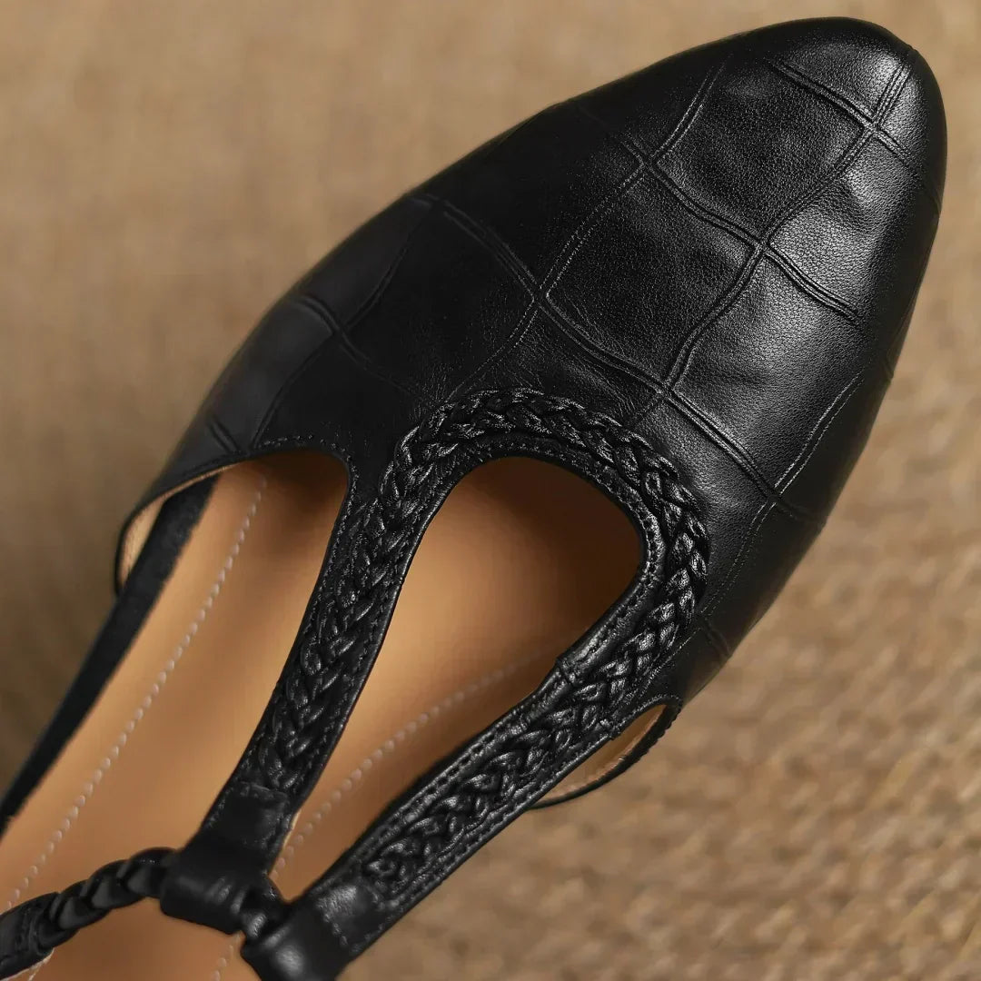 Emily™ - Kepa Leather Mary Janes