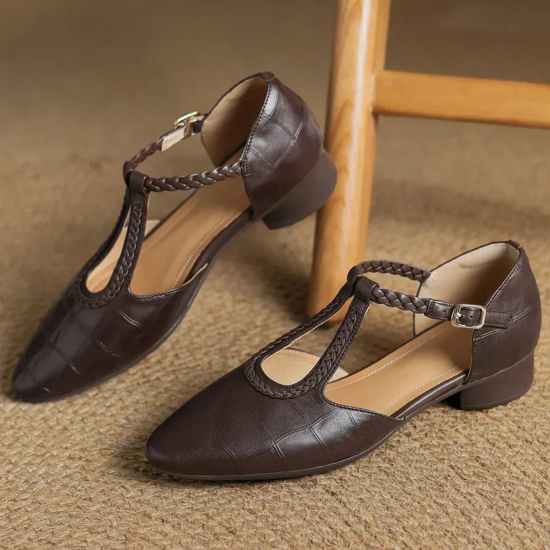 Emily™ - Kepa Leather Mary Janes