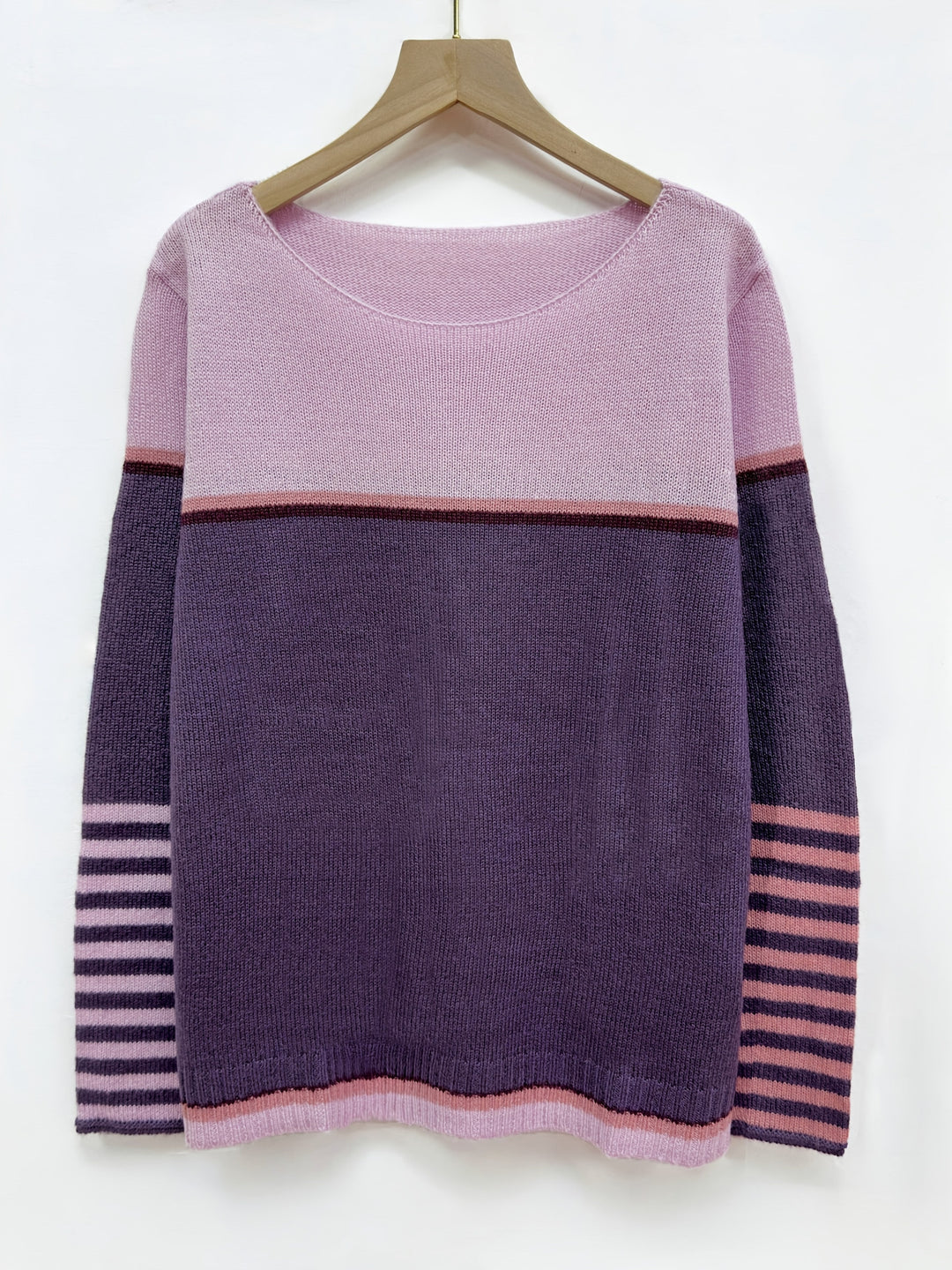 Elizabeth - Long Sleeve Striped Jumper
